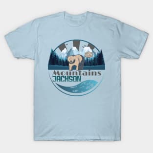 Mountains Jackson Exclusive Wyoming Snow Lovers T-Shirt